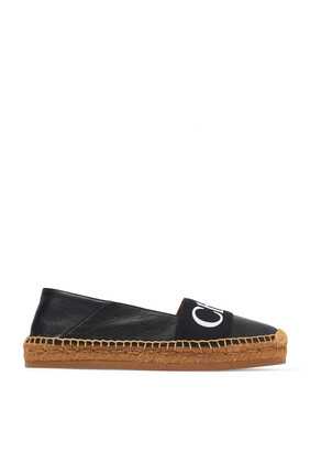 Woody Leather Espadrilles