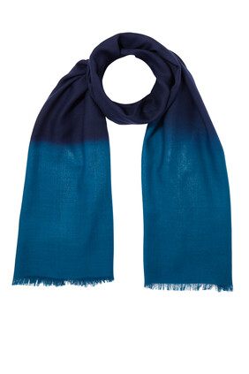 Ombre Frayed Scarf