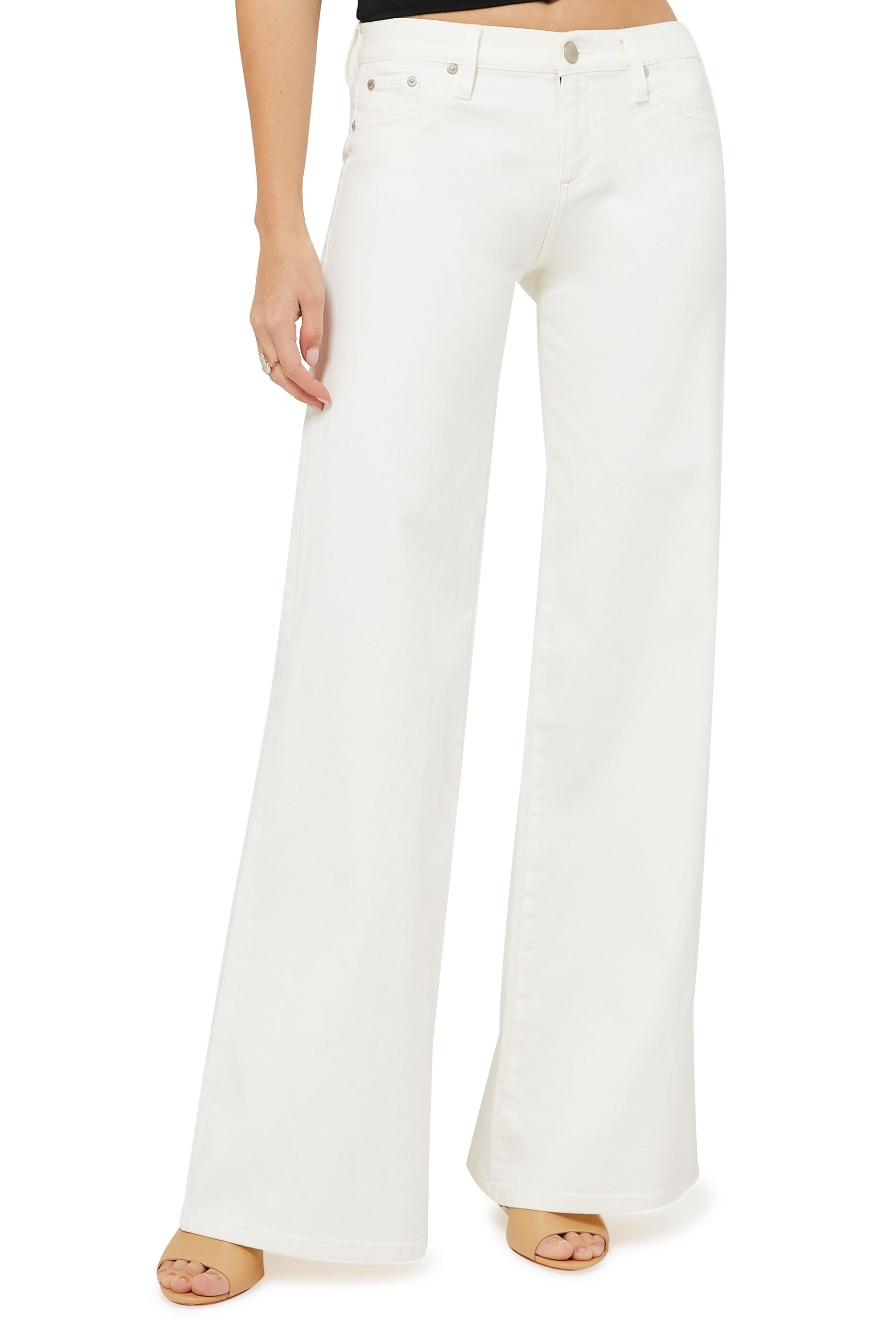 Olivia Jenny Low Rise Flare Jean 