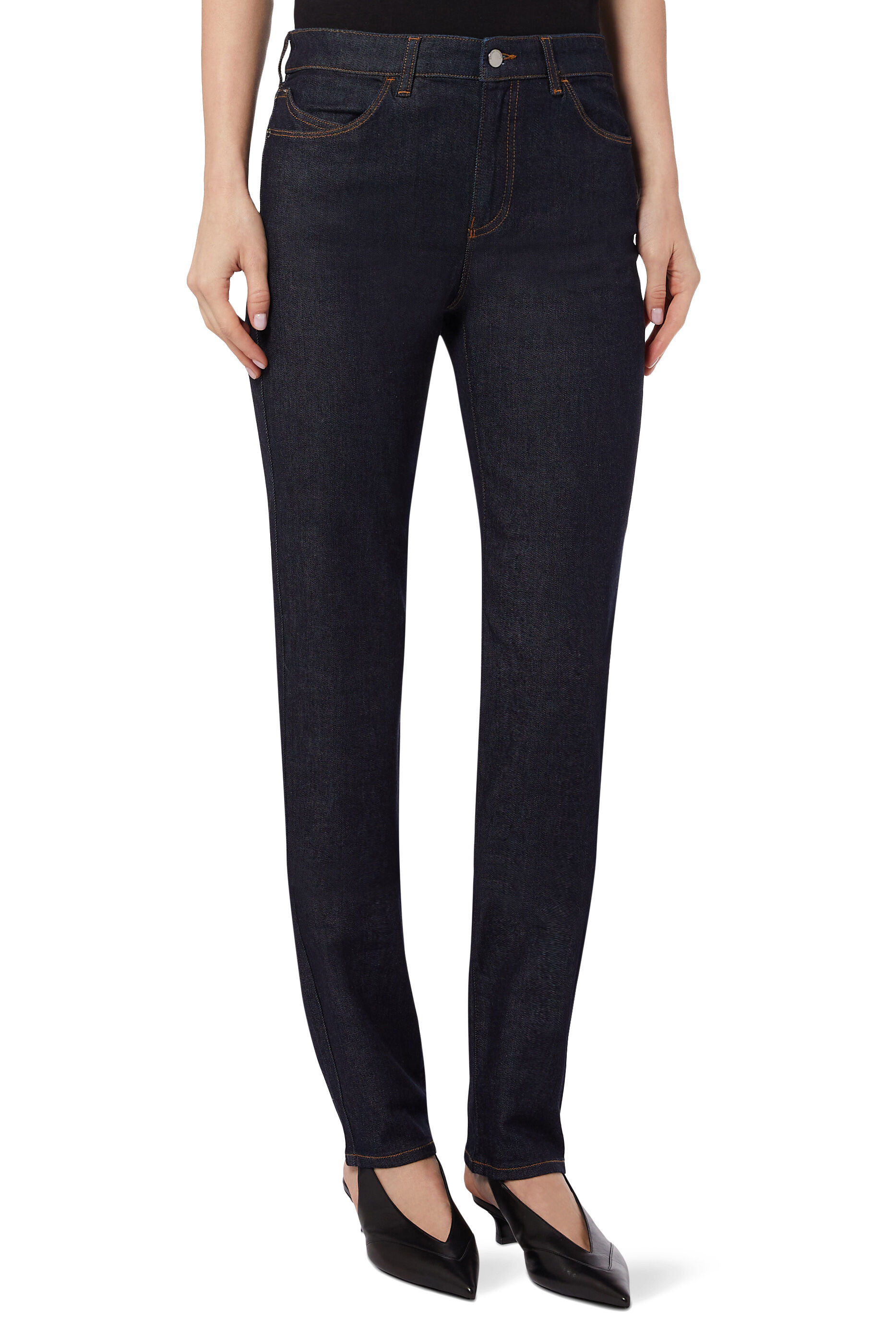 Buy Emporio Armani J18 Slim Fit Jeans - Womens for QAR 825.00 Jeans |  Bloomingdale's UAE