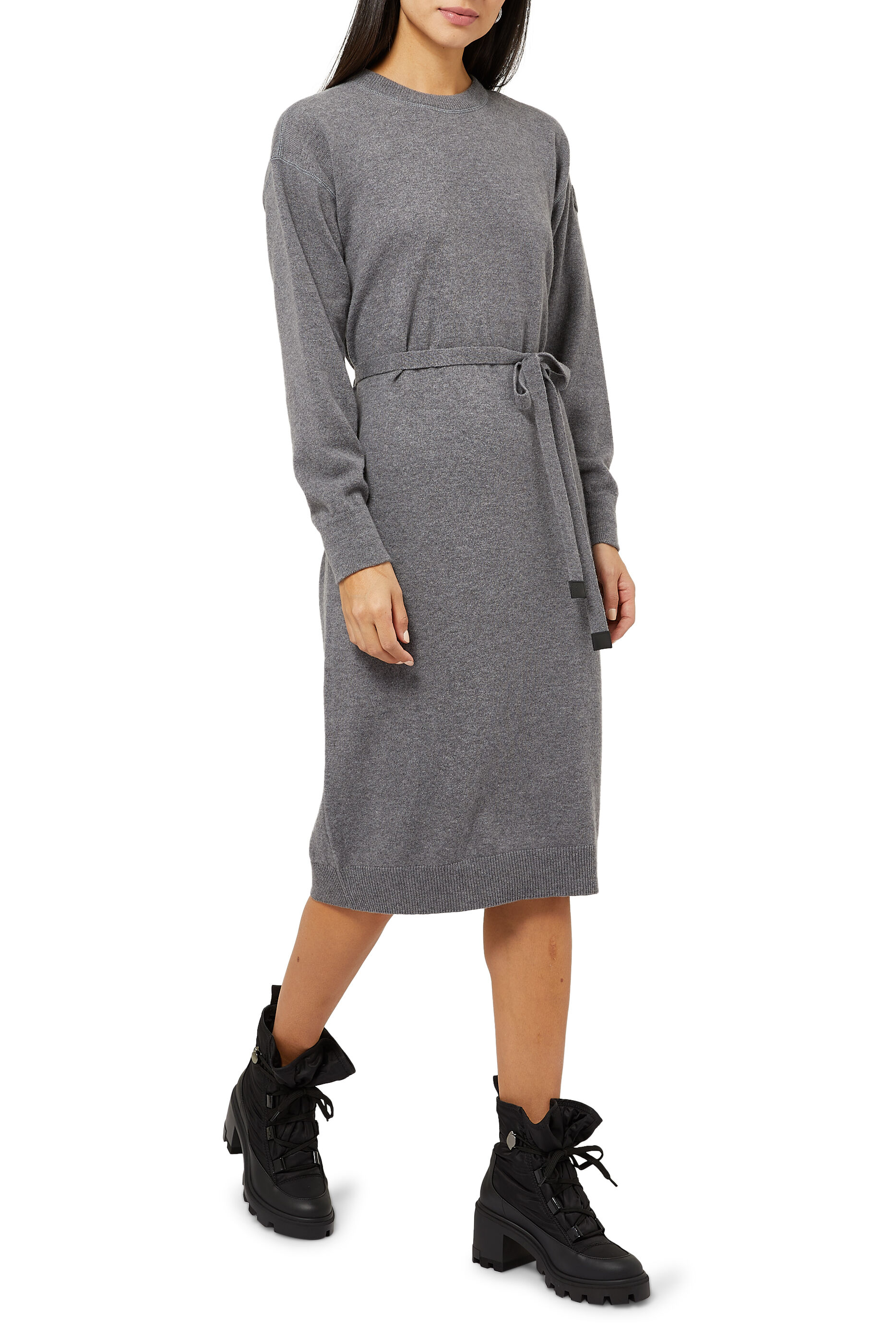 cashmere midi dress