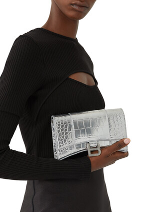 Hour Glass Wallet Chain Bag