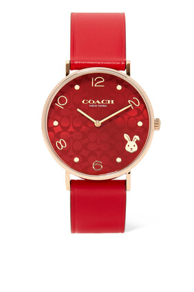 Perry Leather Band Watch