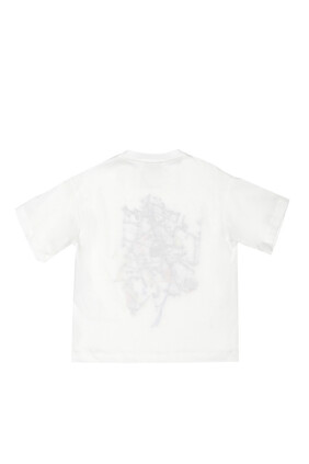 Map Embroidery T-Shirt