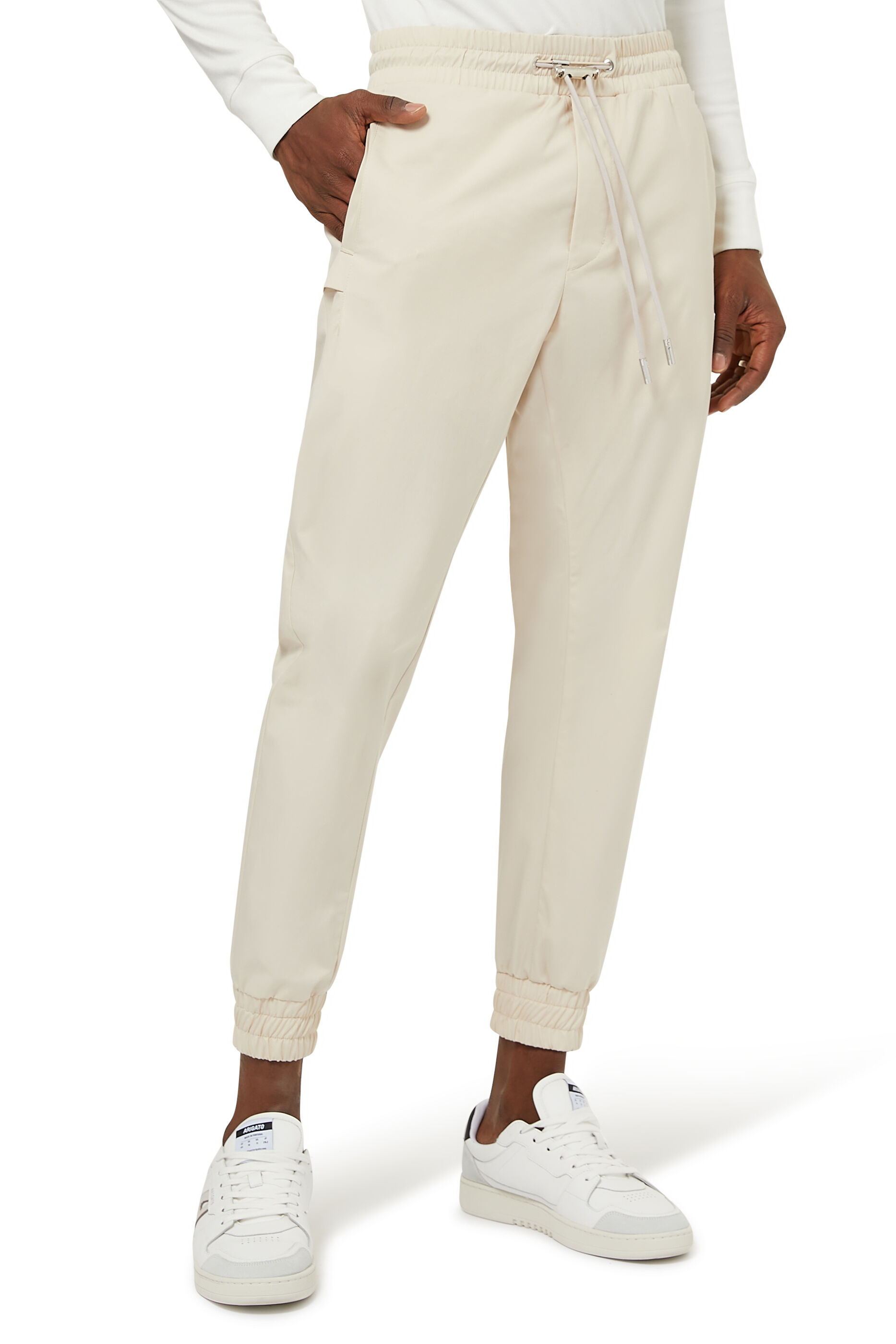 Buy Wooyoungmi Cotton Cuffed Sweatpants 