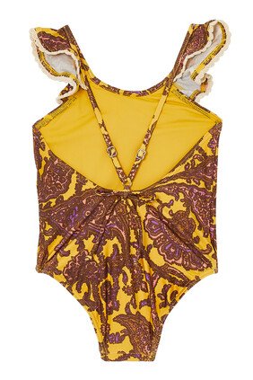 Tiggy Scoop Ruffle One-Piece Swimsuit