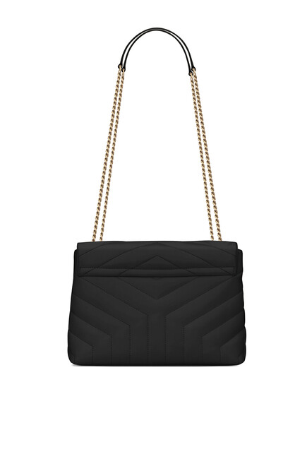Loulou Small in Y-Quilted Leather