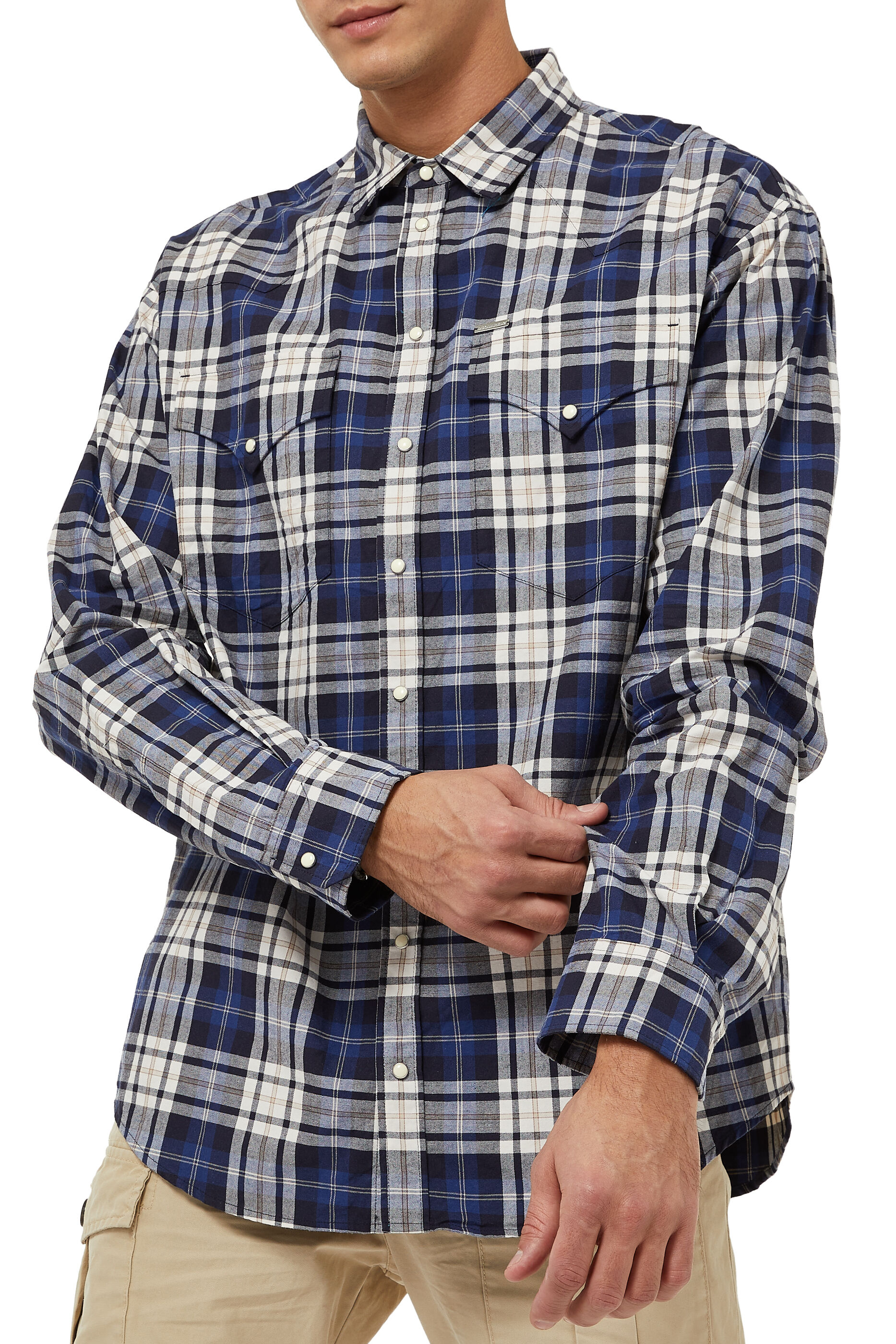 Buy Dsquared2 Checked Shirt - Mens for 