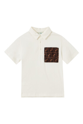 Monogram Pocket Polo Shirt
