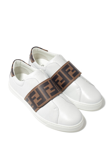 FF Logo Velcro Sneakers