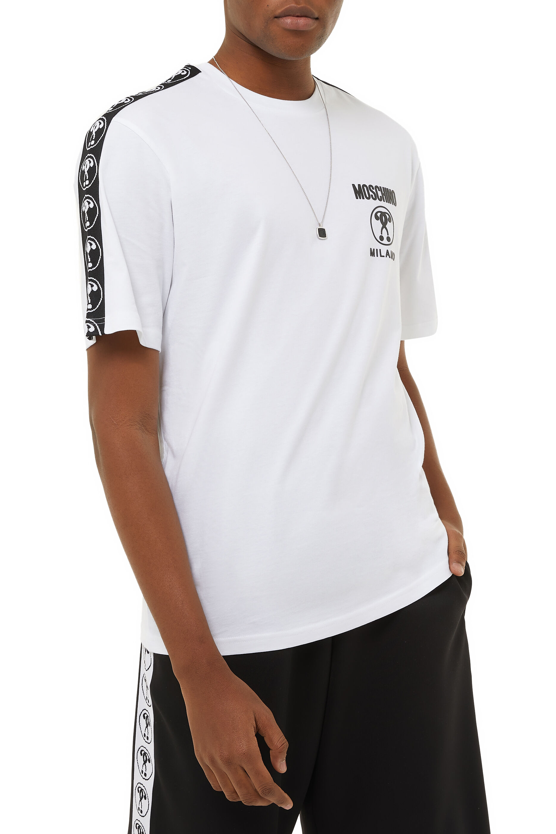 Moschino Moschino Logo Tape Crewneck 