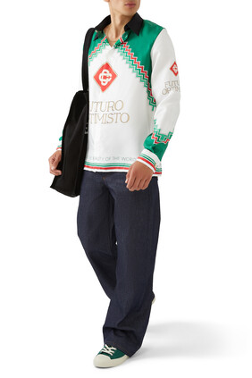 Futuro Optimisto Silk Shirt