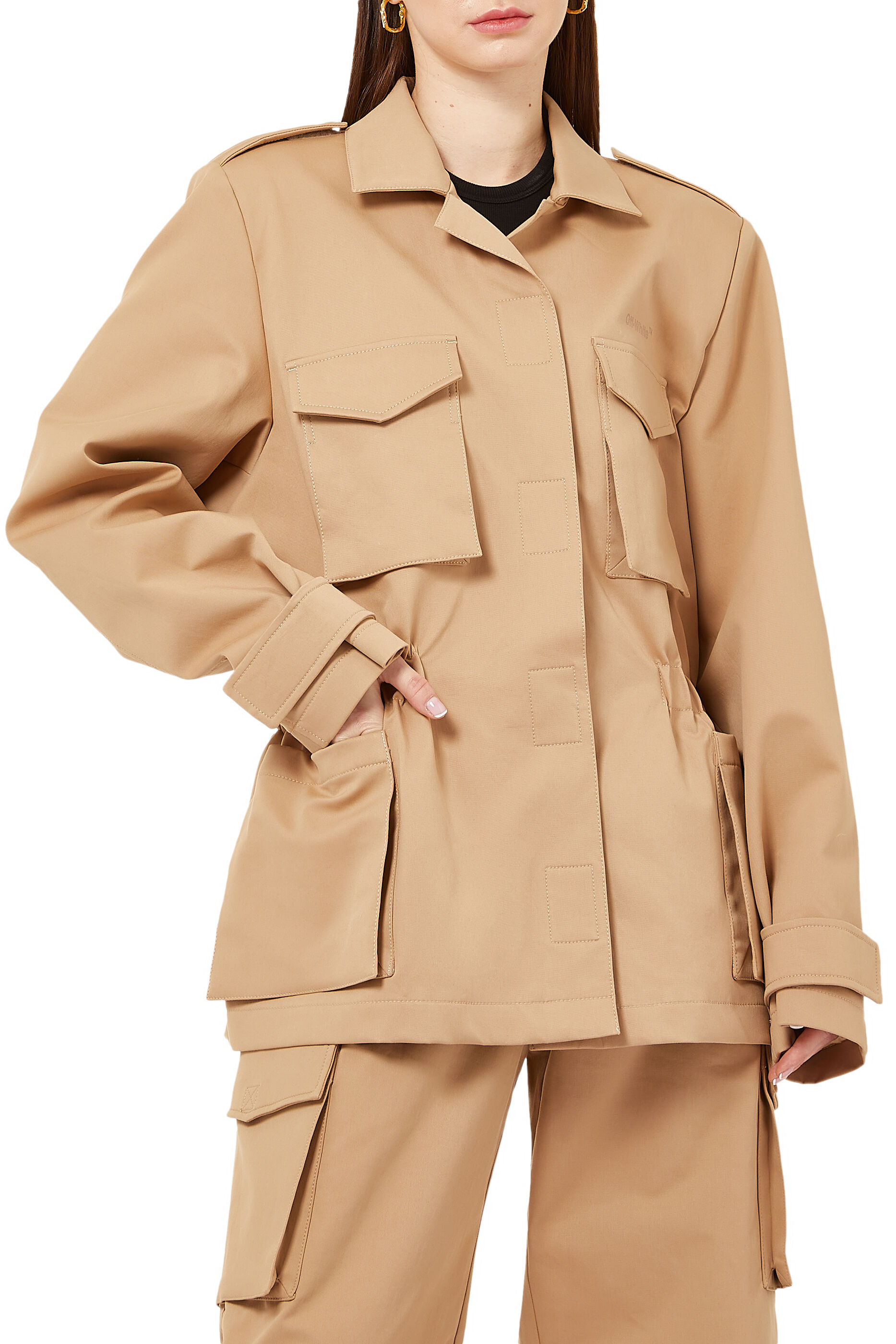 Cotton Field Jacket for Womens 