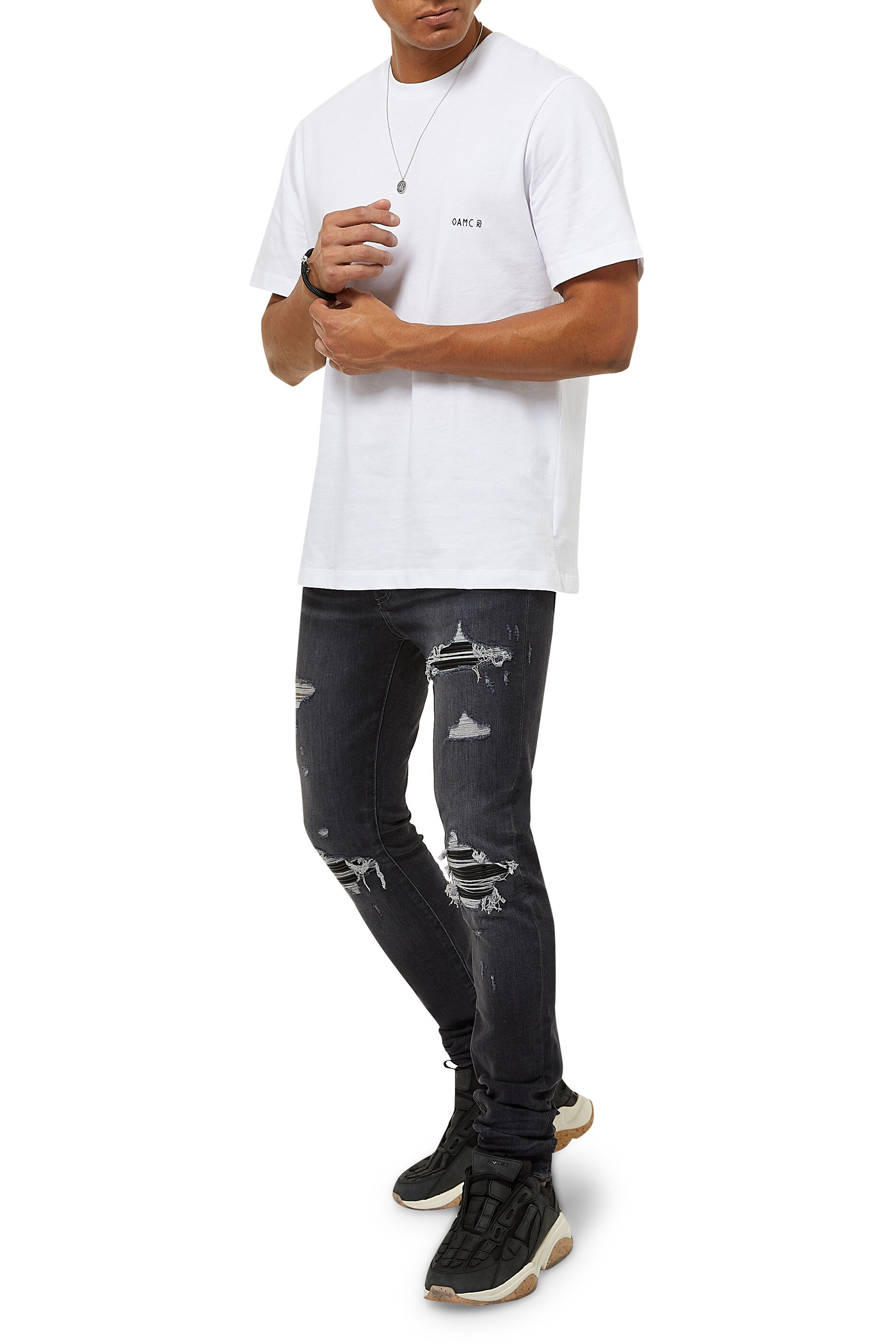 Buy Amiri Bone Runner - Mens for QAR 