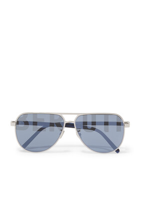 Shiny Lens Aviators