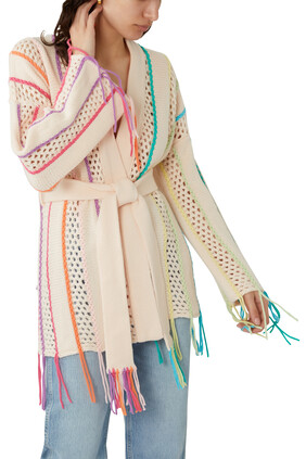 Peace and Love Psychadelic Cardigan