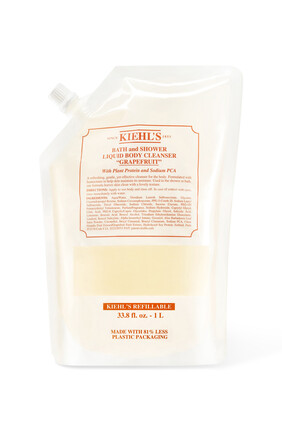 Grapefruit Bath & Shower Liquid Body Cleanser Refill Pouch