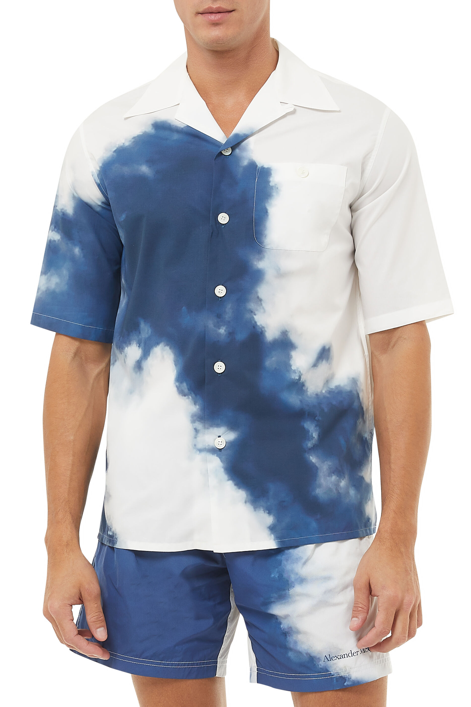Blue Sky Short Sleeve Shirt - Mens 