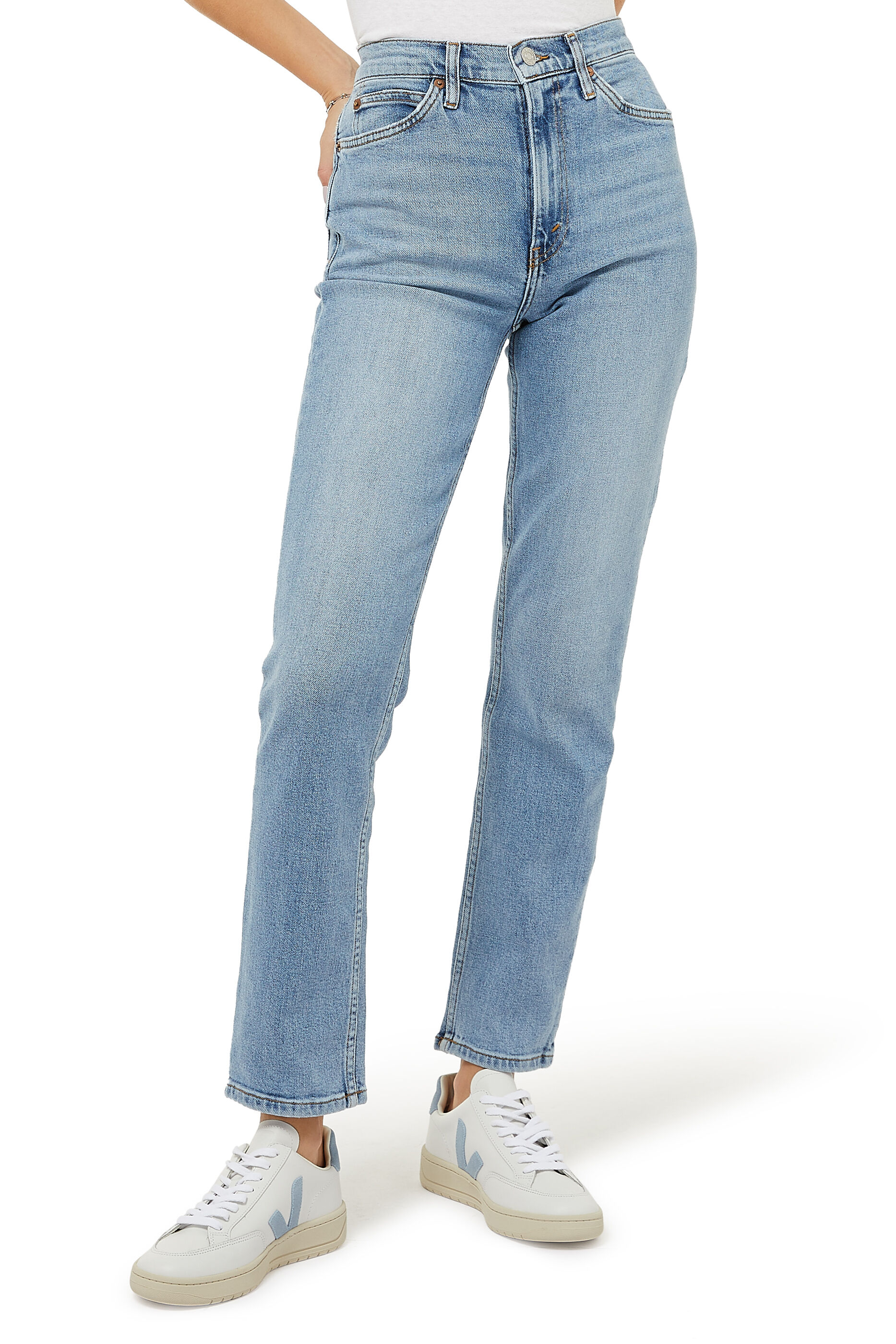 70s Straight Leg Jeans - Womens 