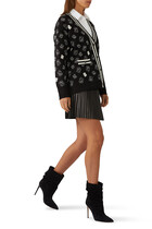 Logo-Print Cardigan