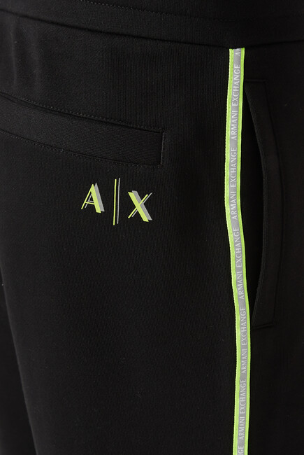 Buy Armani Exchange Neon Logo Jogging Pants for Mens | Bloomingdale's Qatar