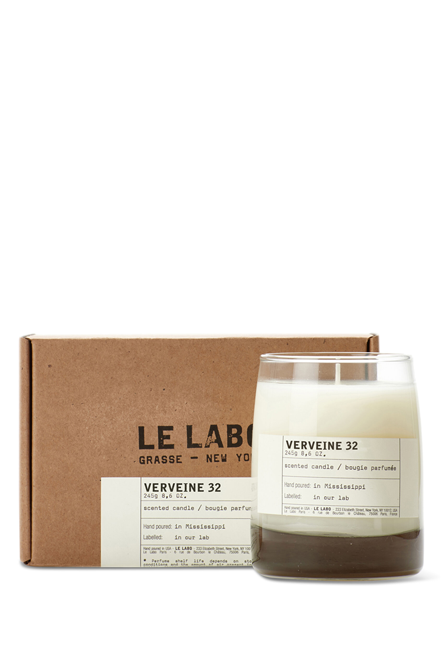 Buy Le Labo Verveine 32 Scented Candle for Unisex | Bloomingdale's Qatar