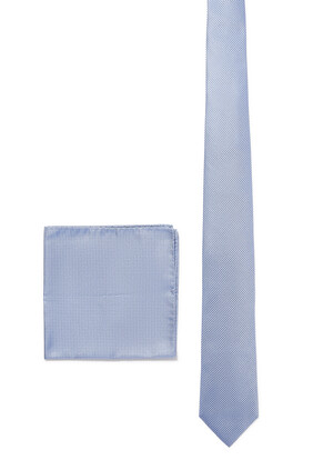 H-Tie And Pocket Square Set
