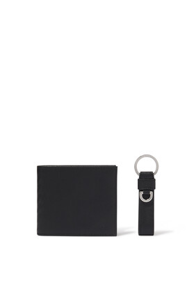 Wallet and Key Ring Gift Set