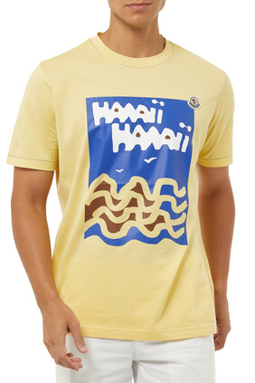 Hawaii Motif T-Shirt