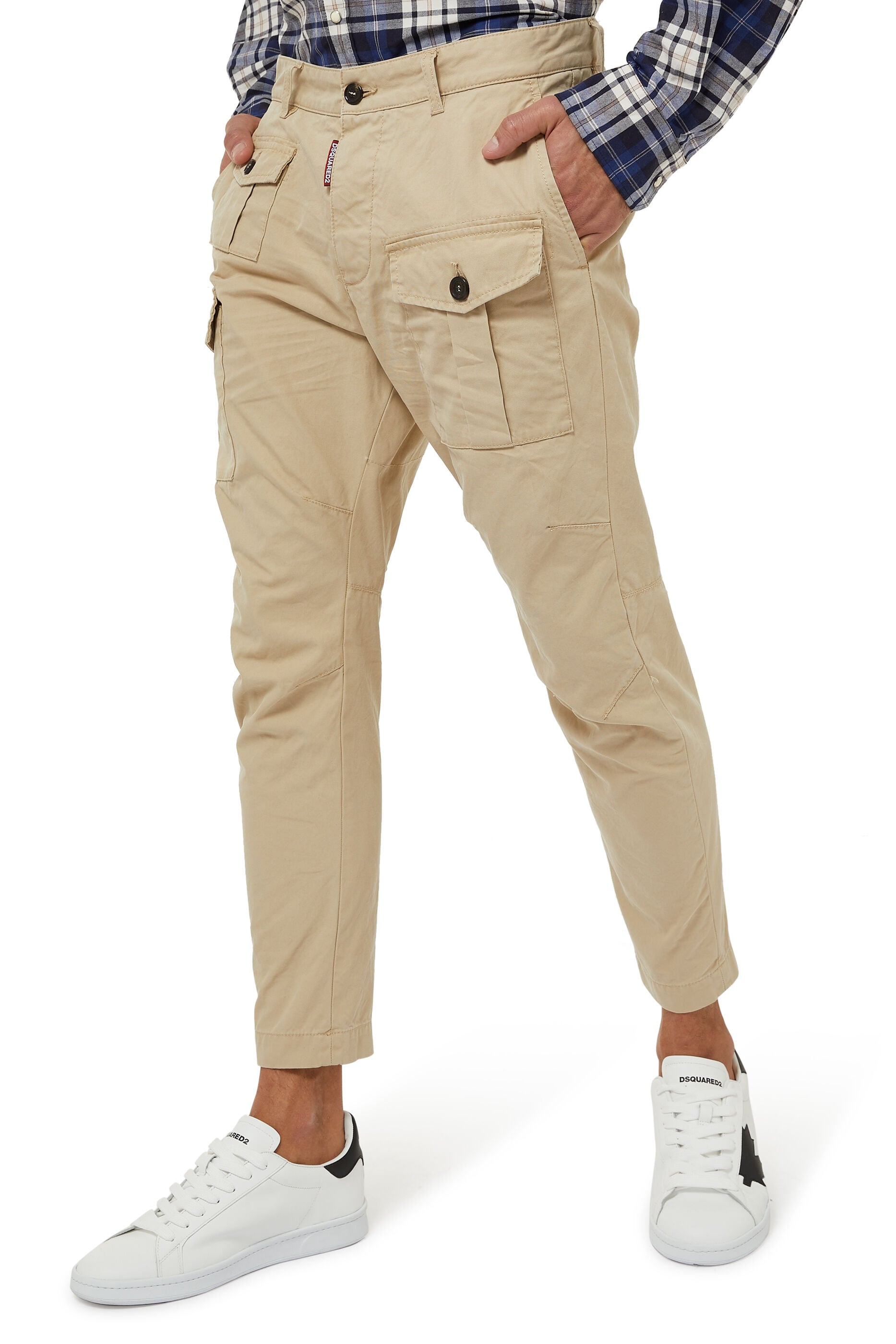 Dsquared2 Superlight Cargo Pants - Mens 