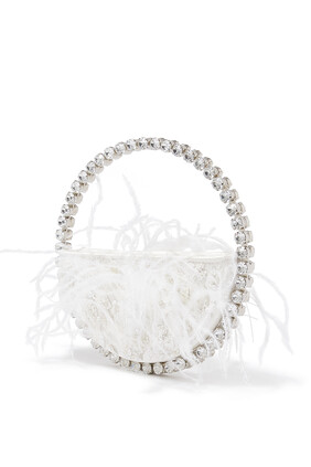 Eternity Stone Encrusted Clutch