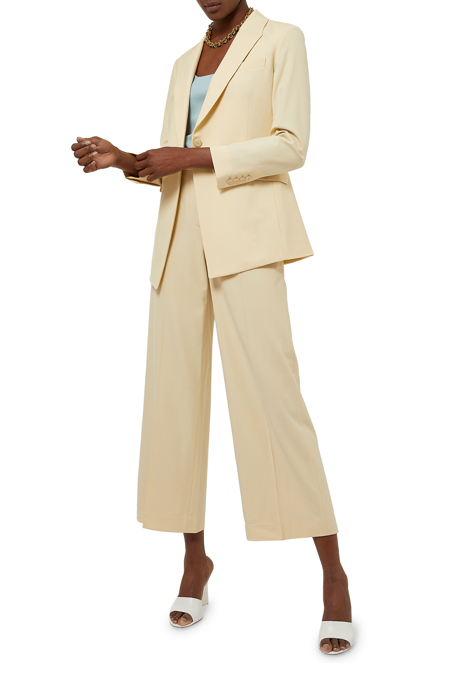 Buy Theory Etiennette Blazer in Good Wool - Womens for QAR 1290.00 Coats \u0026  Jackets | Bloomingdale's UAE