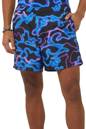 Camou Neon Shorts