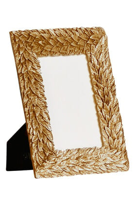 Small Woven Leaf Frame