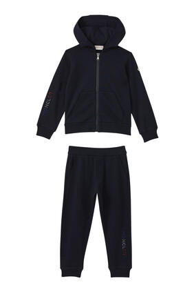 Logo-Print Tracksuit Set