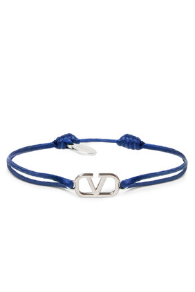 Valentino Garavani V Logo Signature Bracelet
