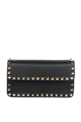 Valentino Garavani Rockstud Leather Wallet