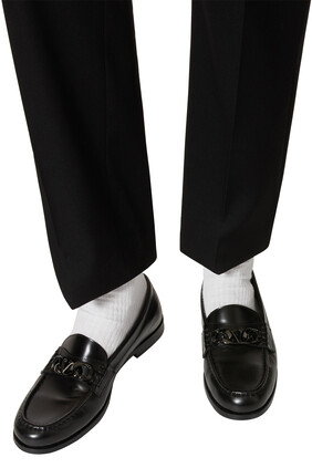Valentino Garavani Vlogo Chain Loafer