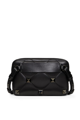 Valentino Garavani Roman Stud Nappa Crossbody Bag