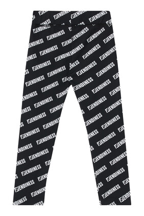 Fendiness Print Leggings