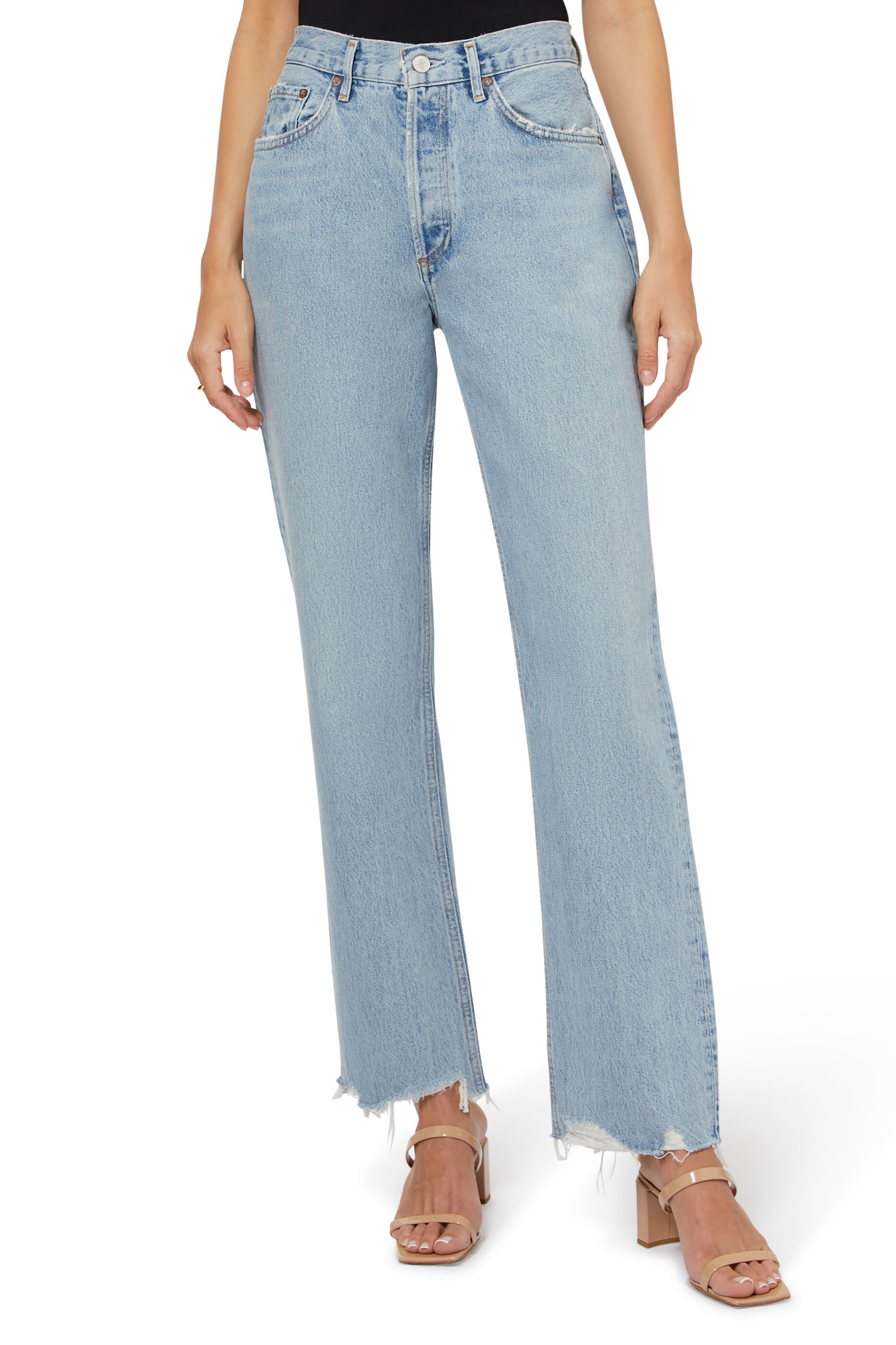 Buy AGOLDE Lana Mid Rise Jeans - Womens 