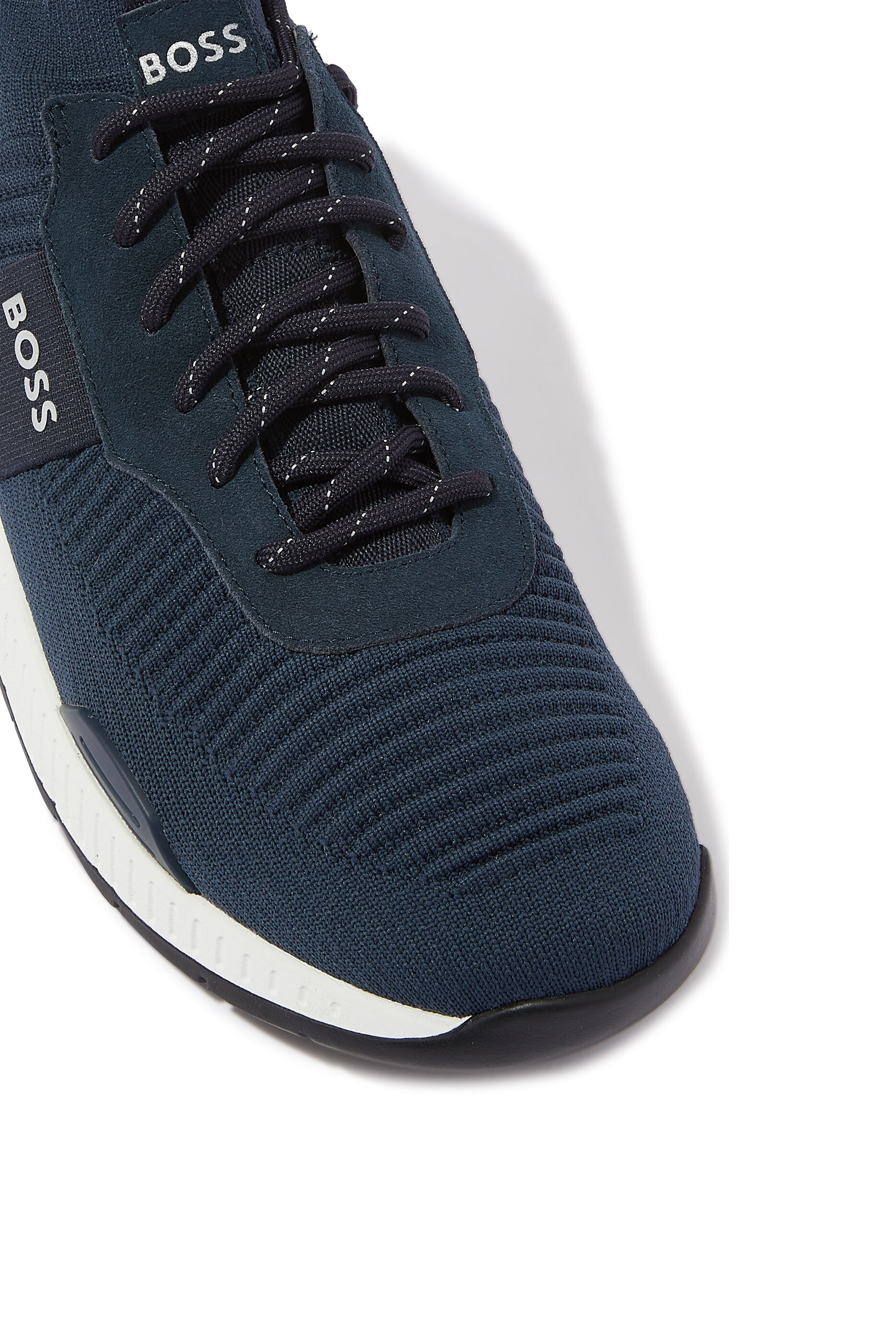 boss titanium runn sneaker