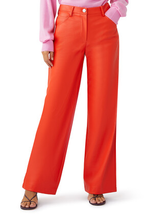 Domino Vegan Leather Pants