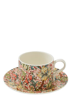 Floral Teacup & Saucer