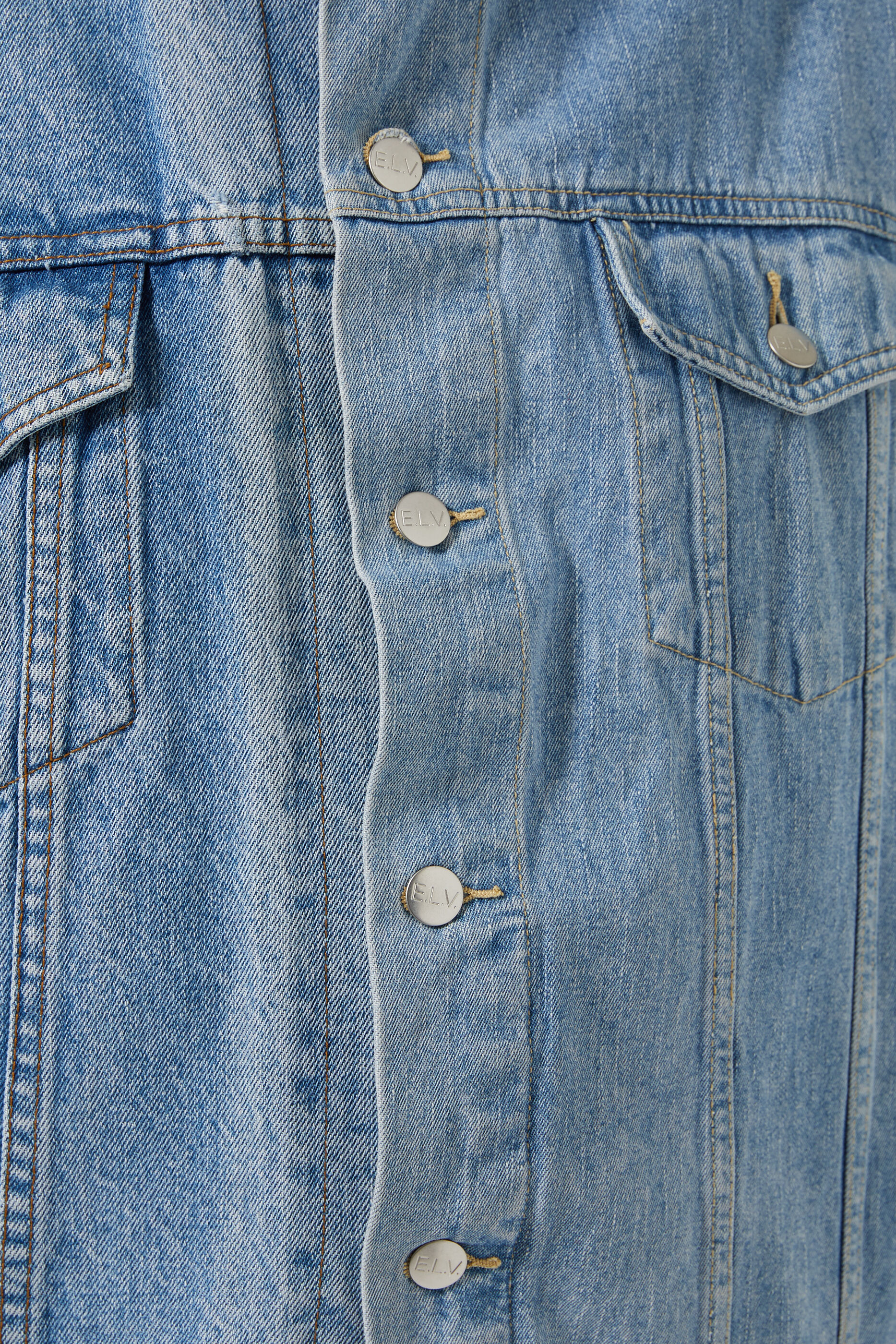 Buy E.L.V. Denim The Twin Denim Jacket 