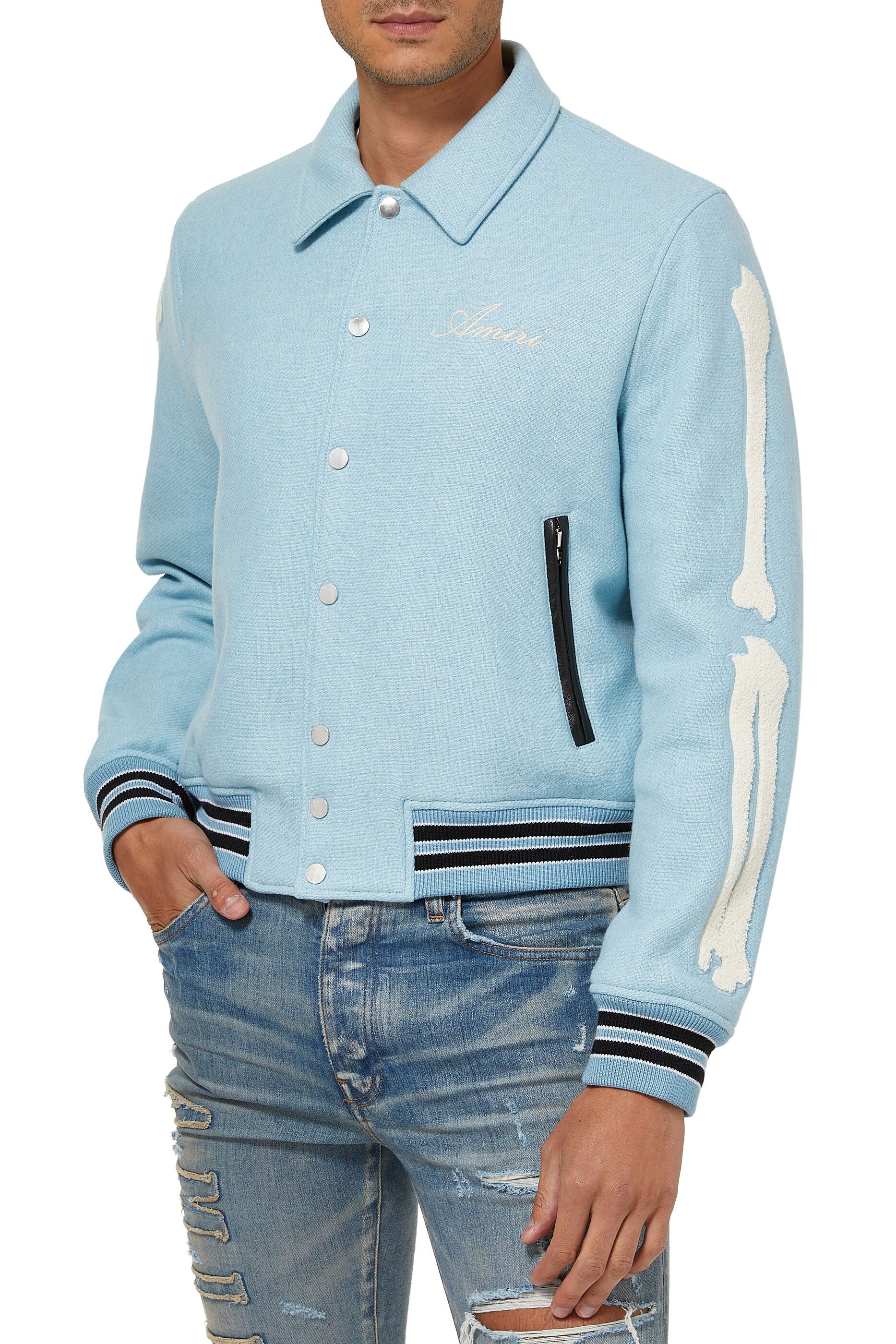 amiri teddy jacket