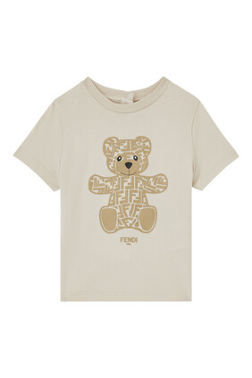 Teddy Logo Print T-Shirt