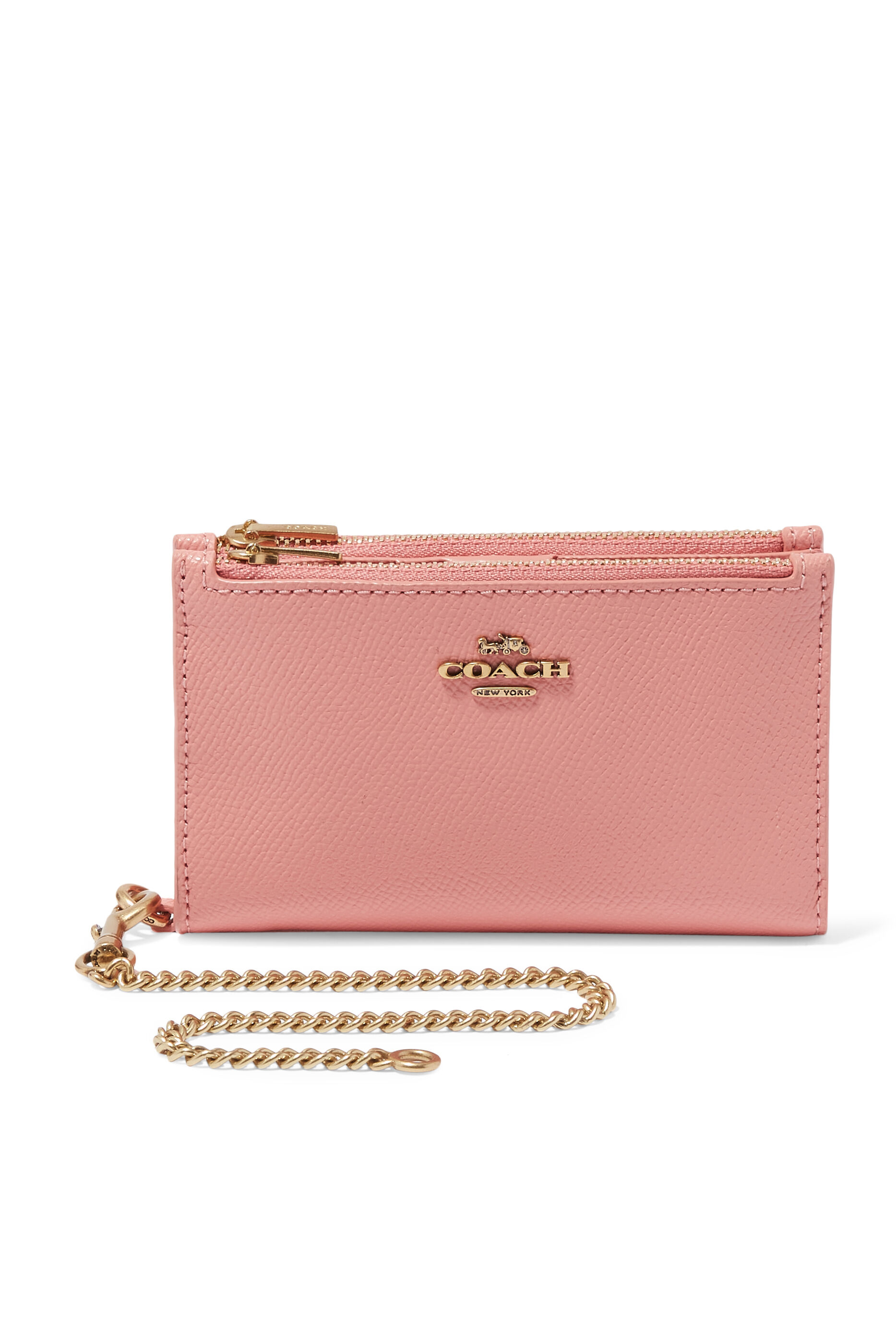zip chain card case