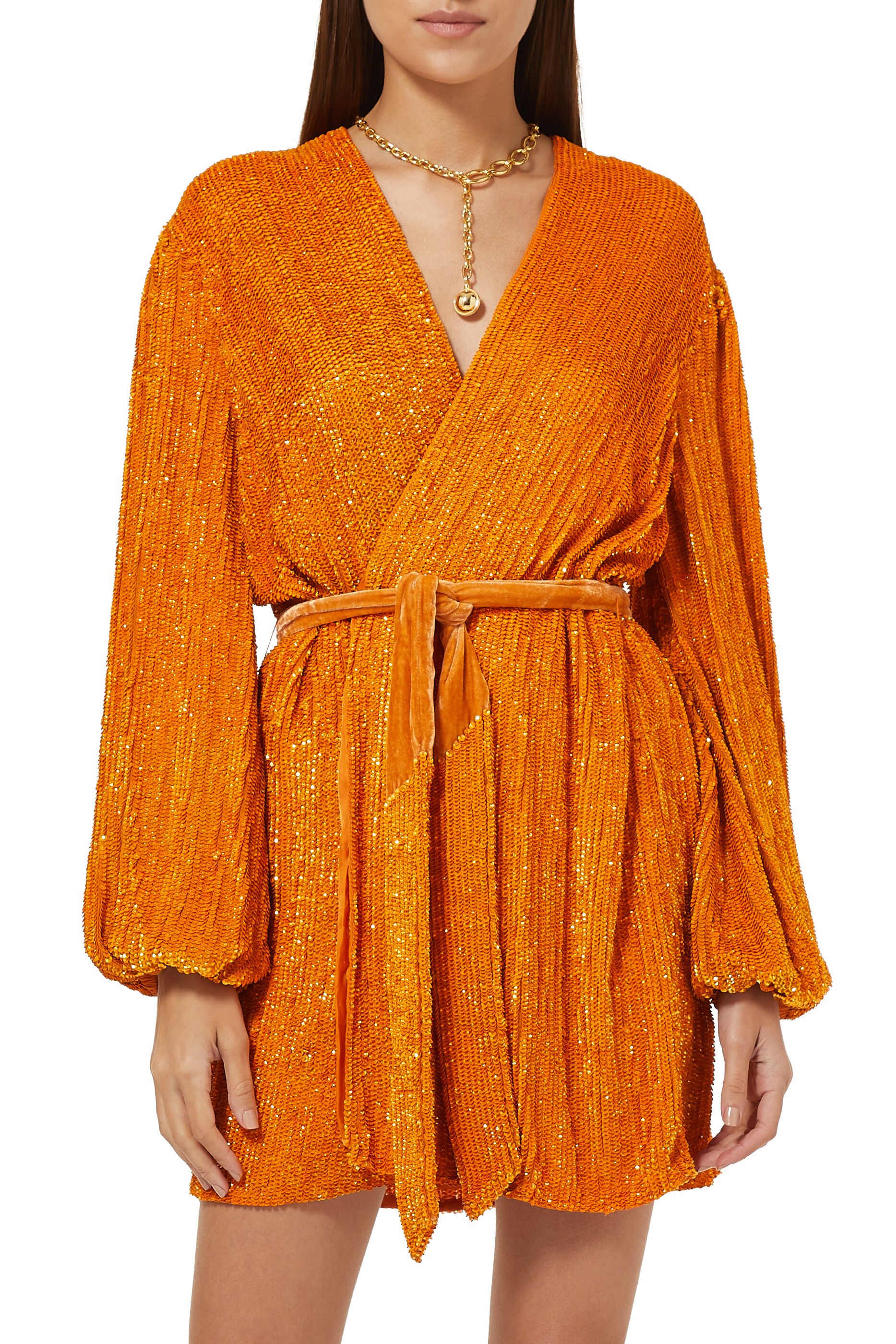 gabrielle wrap dress