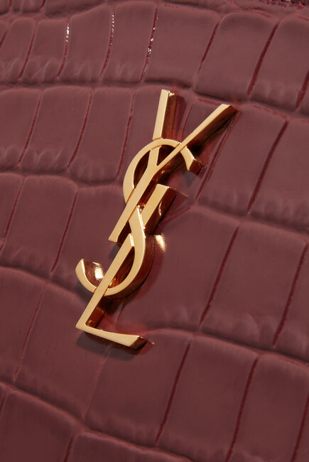 Monogram Tablet Pouch in Quilted Leather